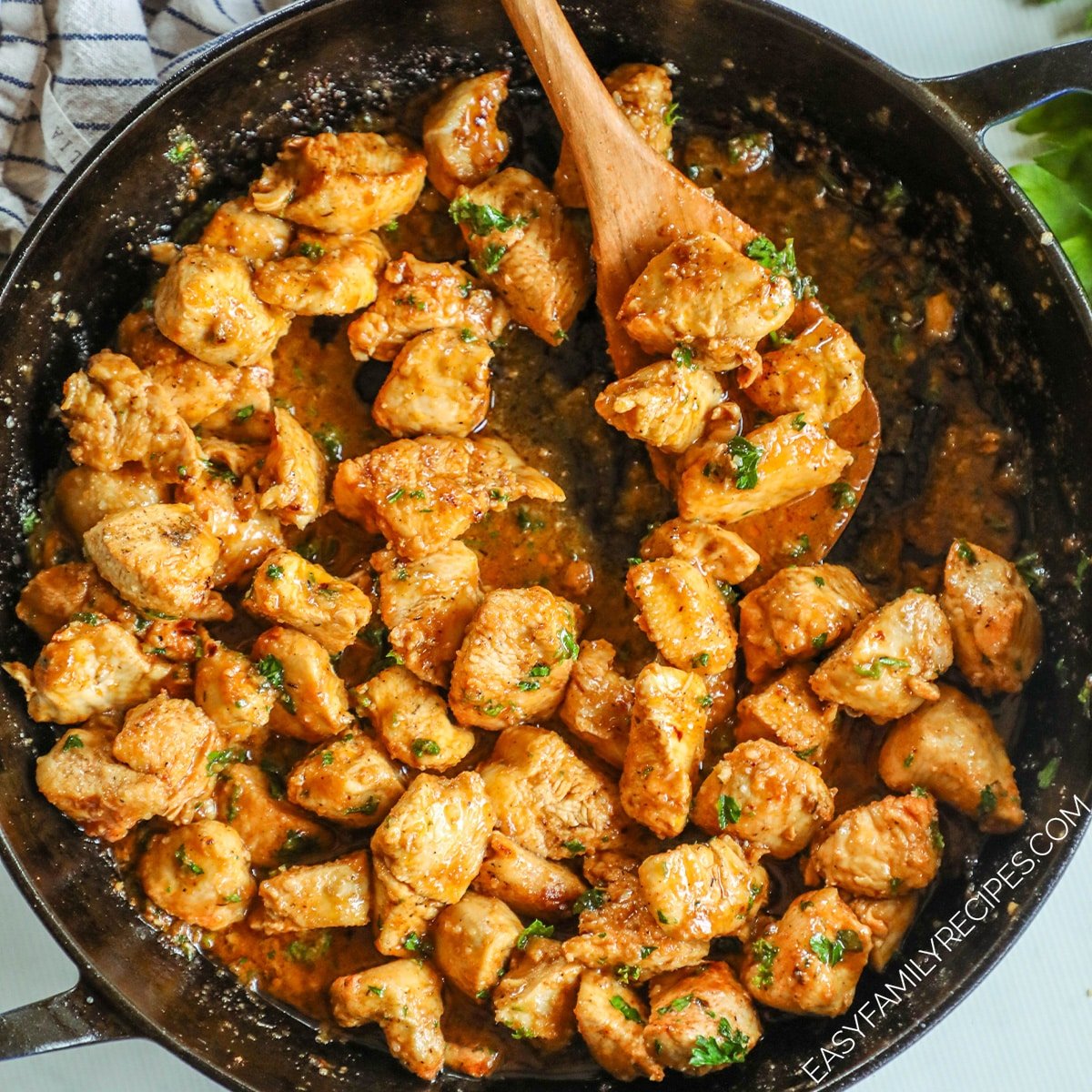 Easy Garlic Butter Chicken Bites: Adaptable Meals for Any Night